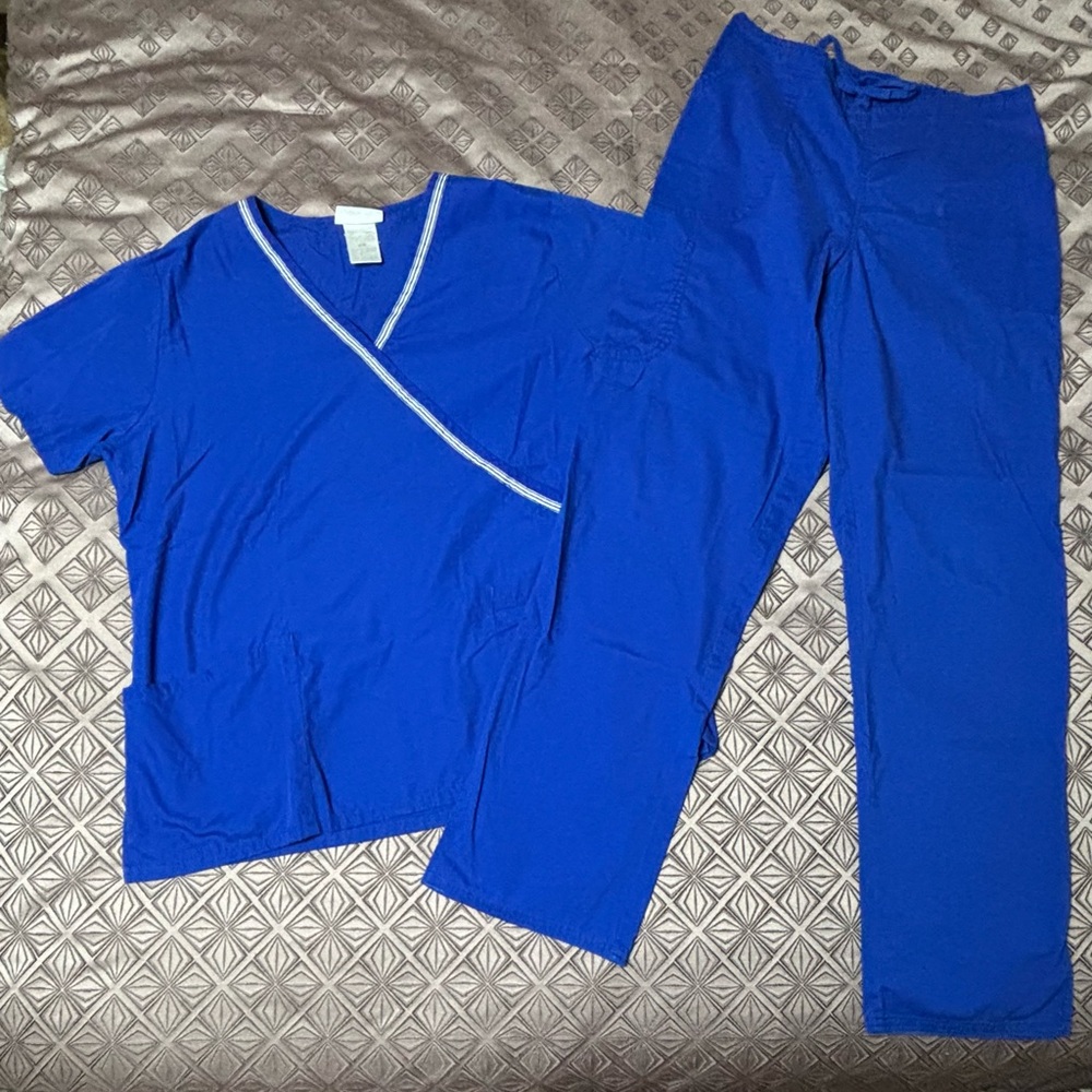 Scrubstar Royal Blue Scrub Set